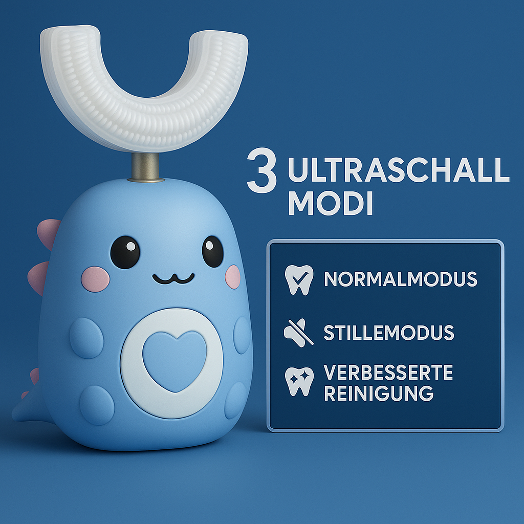 Dentisaur™ | 360° Schallzahnbürste für Kinder