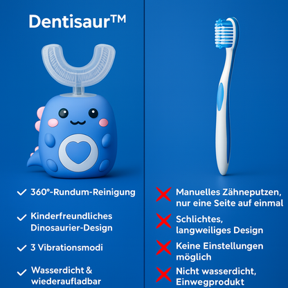 Dentisaur™ | 360° Schallzahnbürste für Kinder