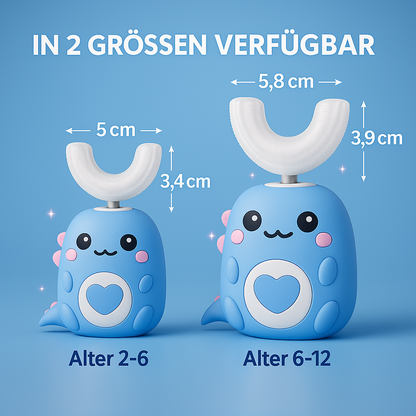 Dentisaur™ | 360° Schallzahnbürste für Kinder